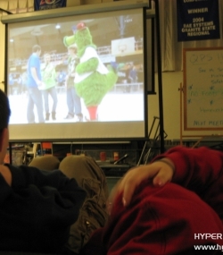 Students watching the Kickoff '11
